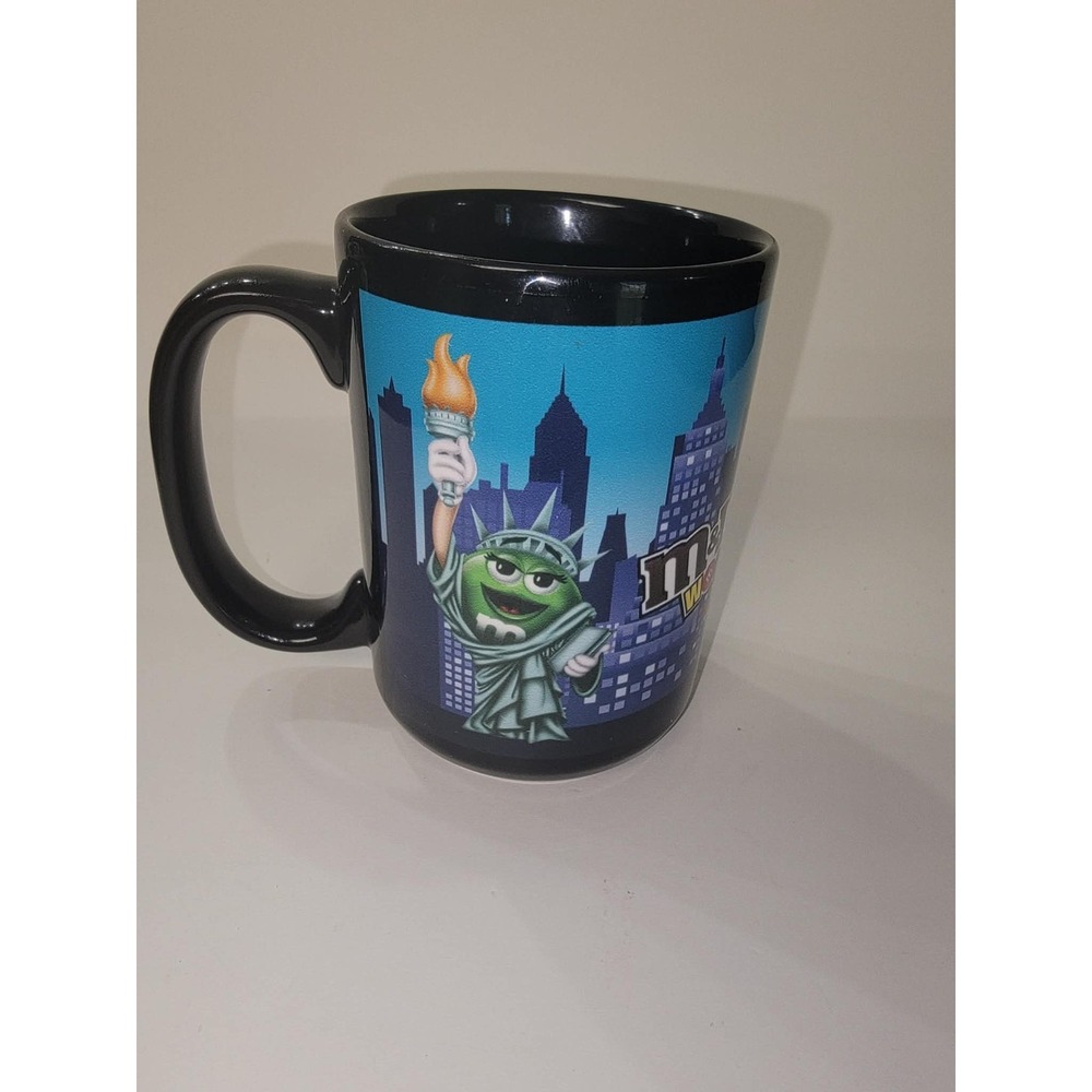 Vintage M&M’s World 2013 New York City Ceramic Coffee Mug – Statue of Liberty